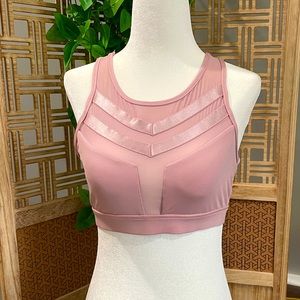 Pink Sports Bra